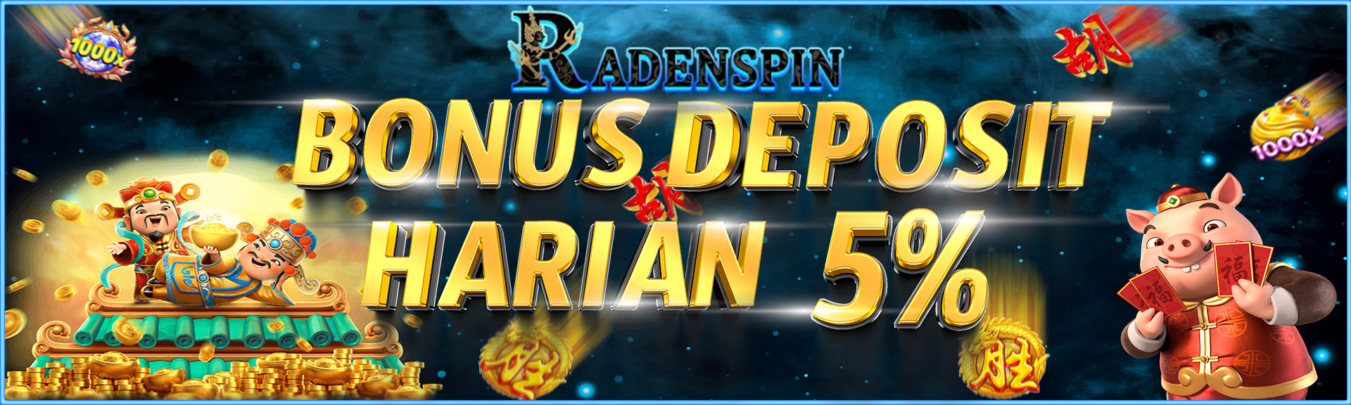 BONUS DEPOSIT HARIAN 5%